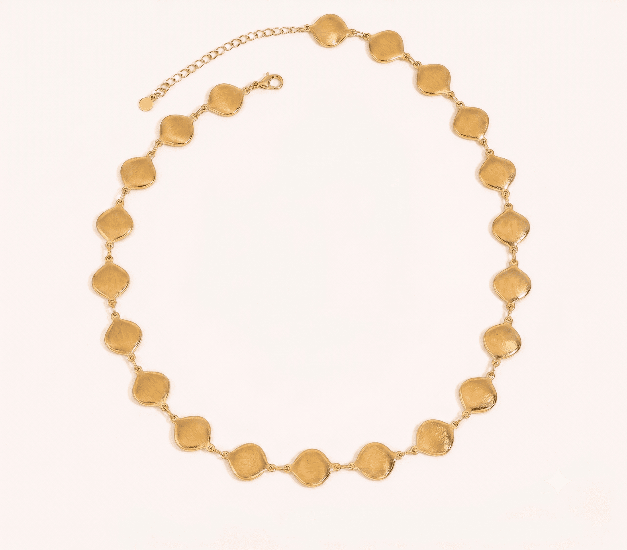 Scalloped Wave Necklace